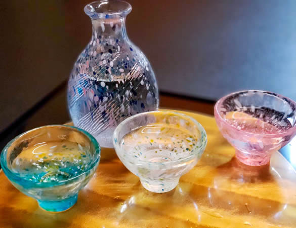地酒飲み比べ